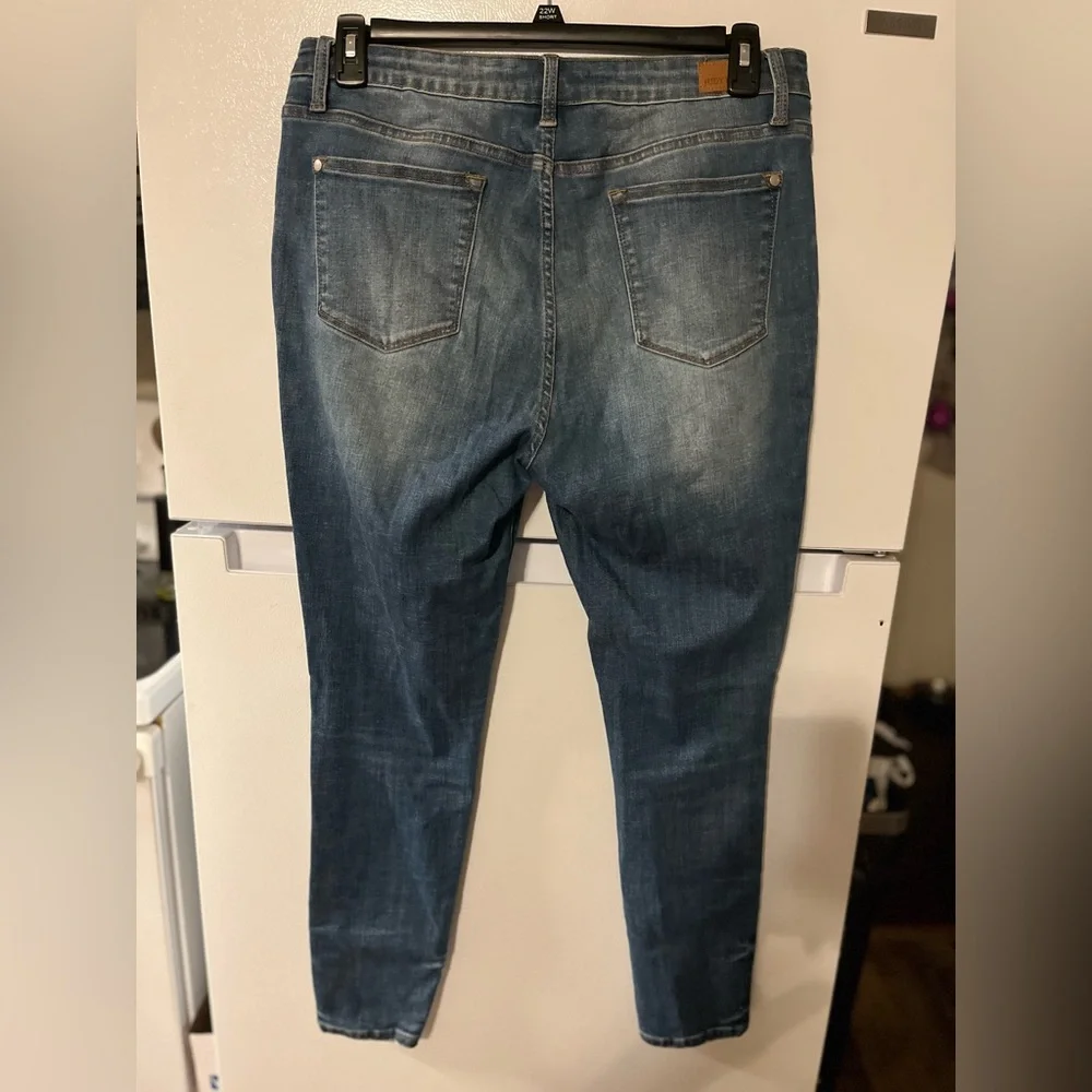 Judy Blue Women’s Plus Skinny Fit Mid Rise Med Wash Jeans Style JB8859 - 15/32‎